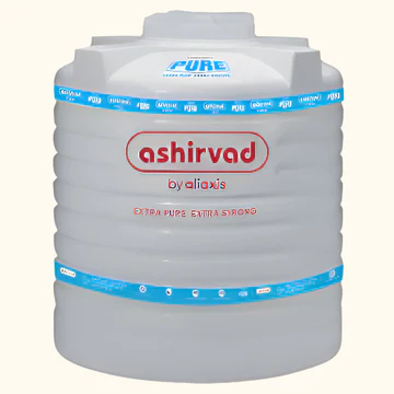 Ashirvad 3 Layer Overhead Tank, White