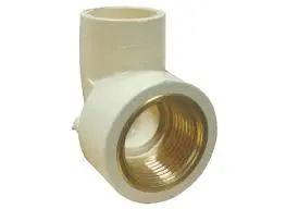 Brass Elbow With Clamp